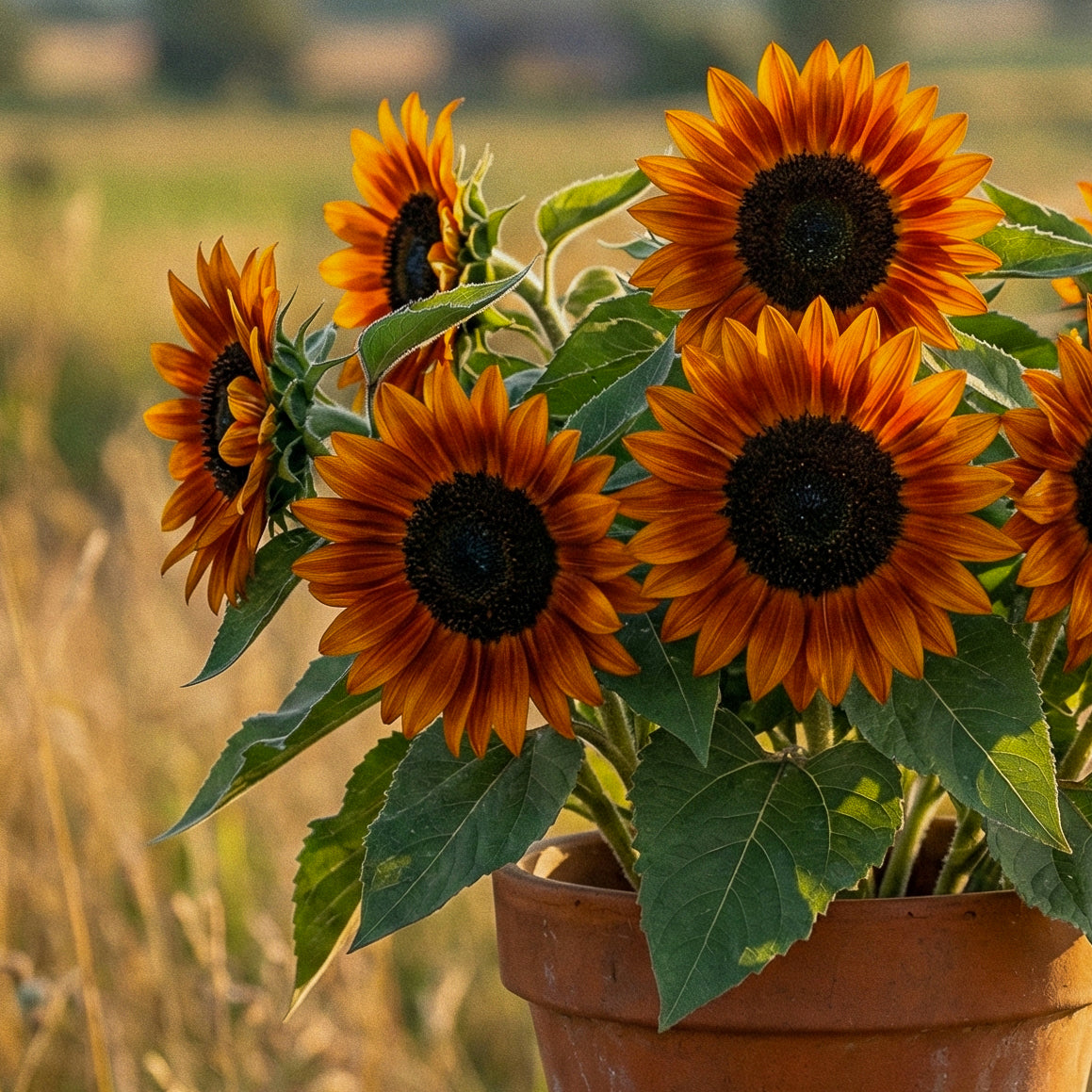 Zonnebloemen