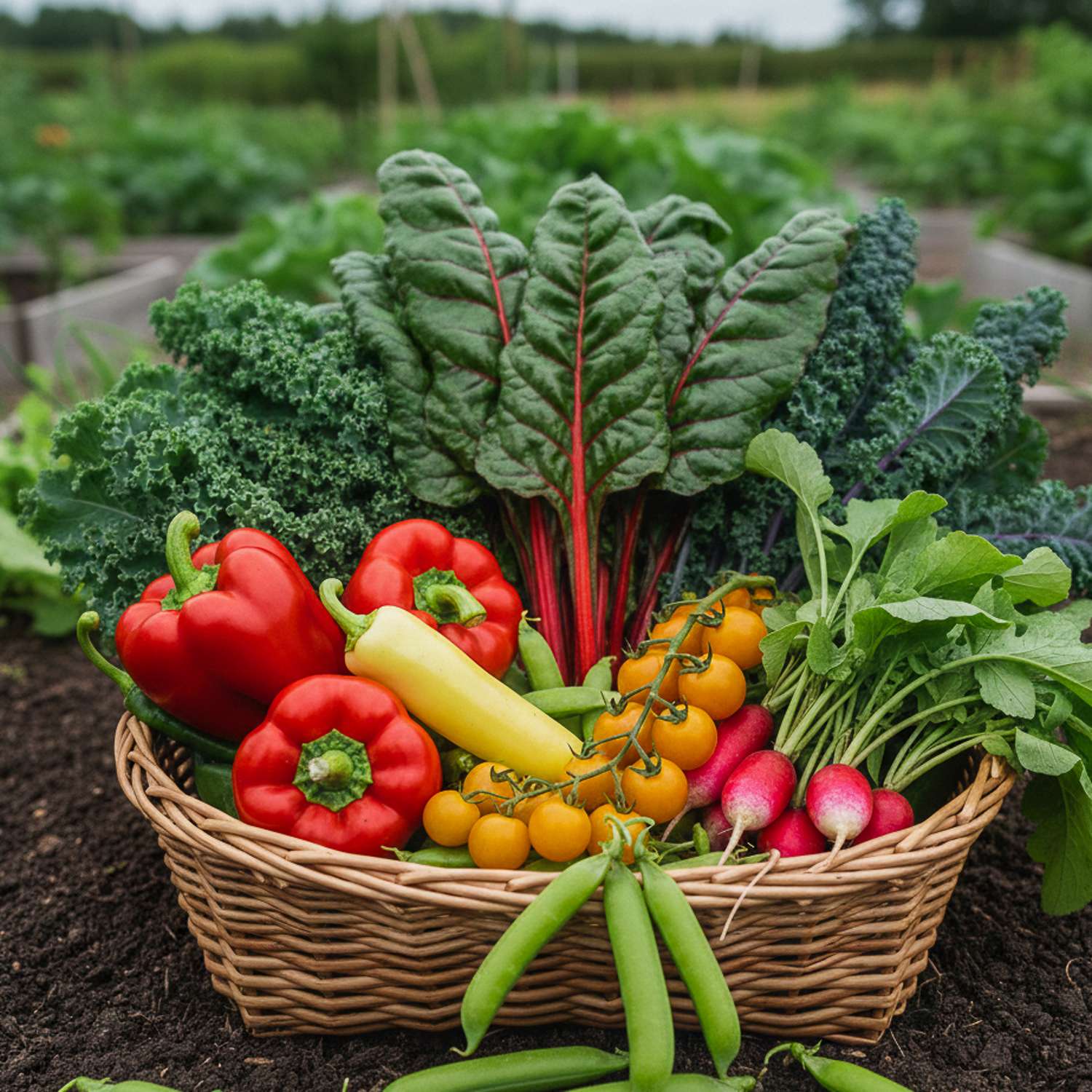 Feest en kleuren in de moestuin (7 zakjes)