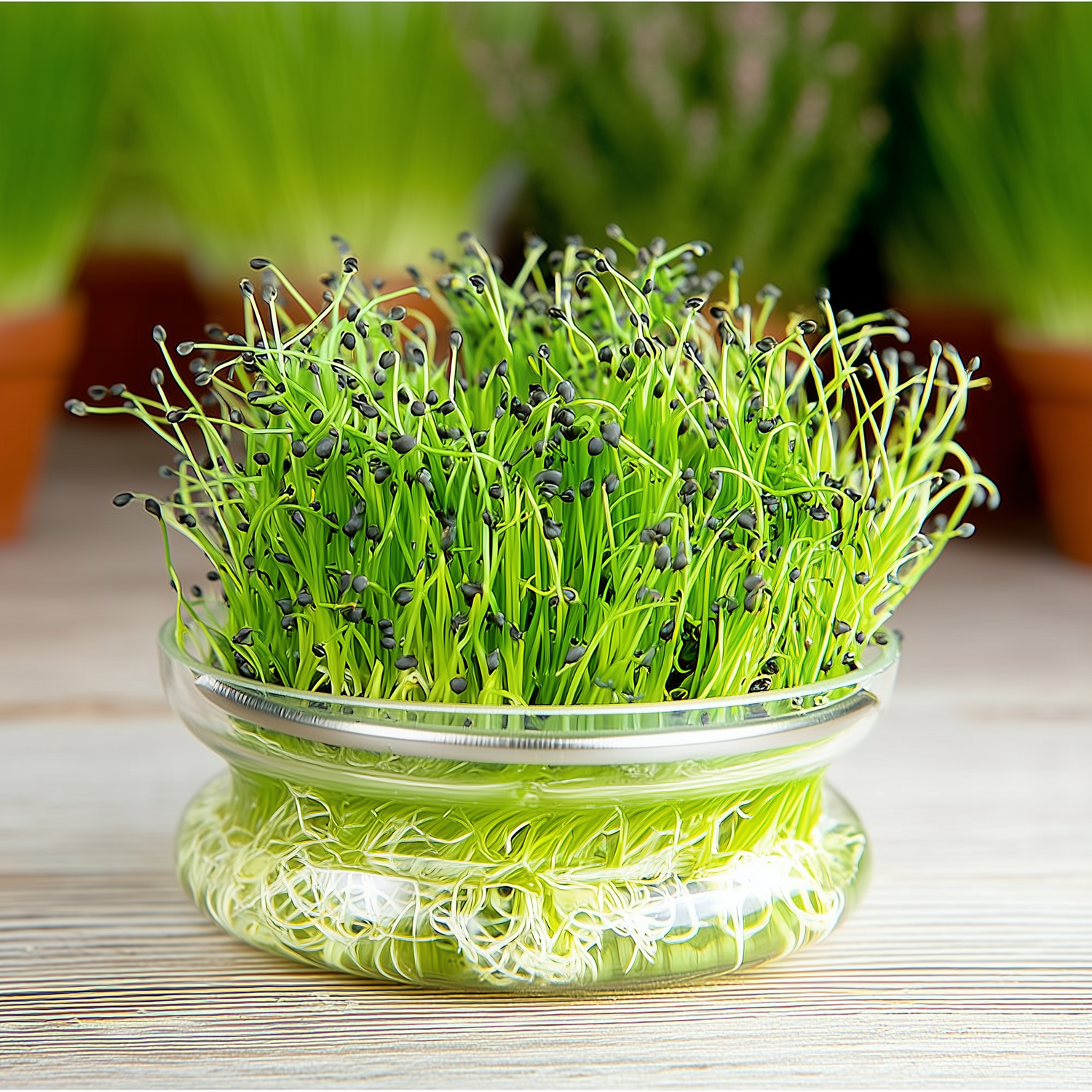 Microgroenten 'Bieslook' (BIO zaden)