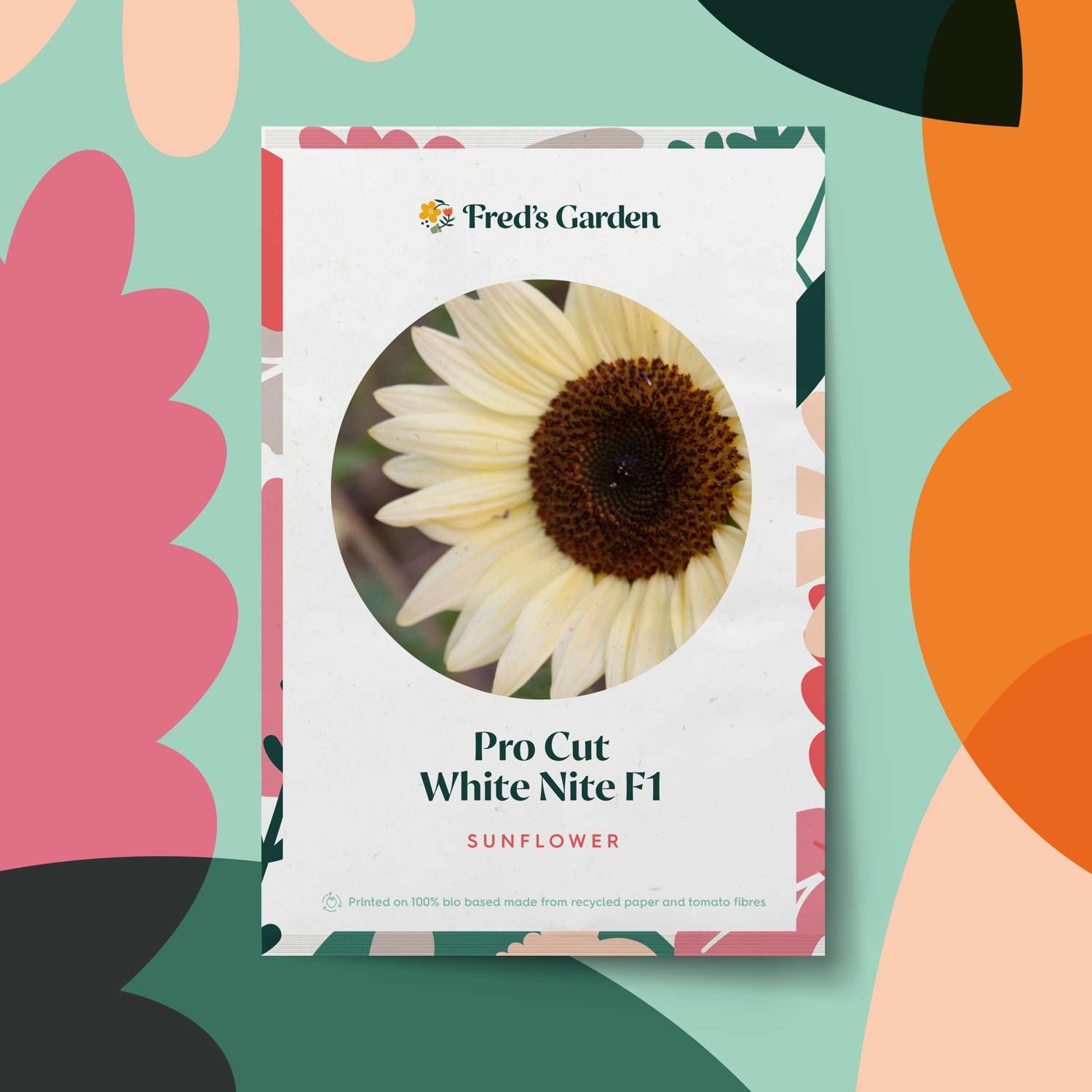 Zonnebloem 'Pro Cut White Nite F1' (zaden)